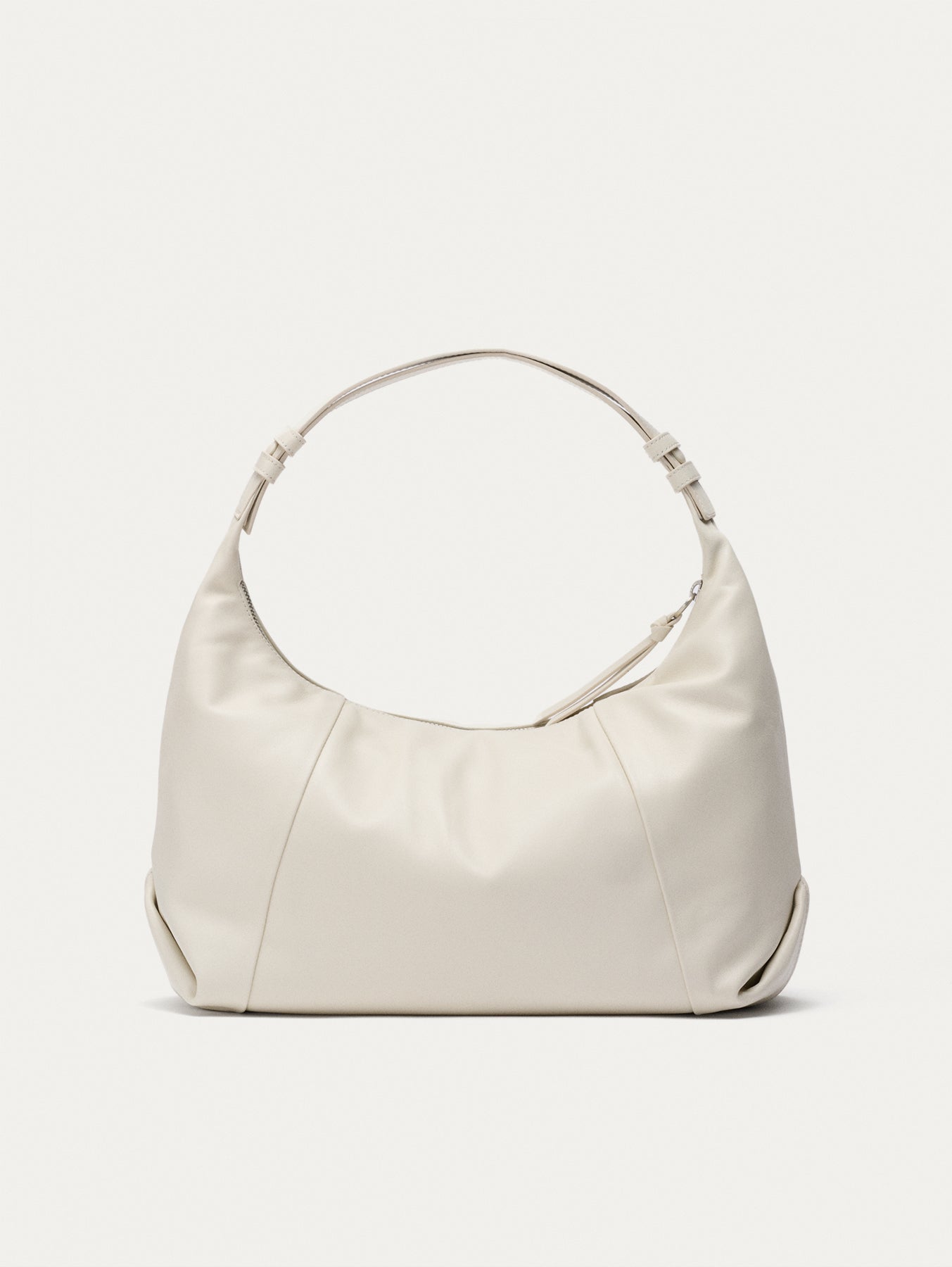 BOLSO HOBO PIEL MUSEUM OFF WHITE