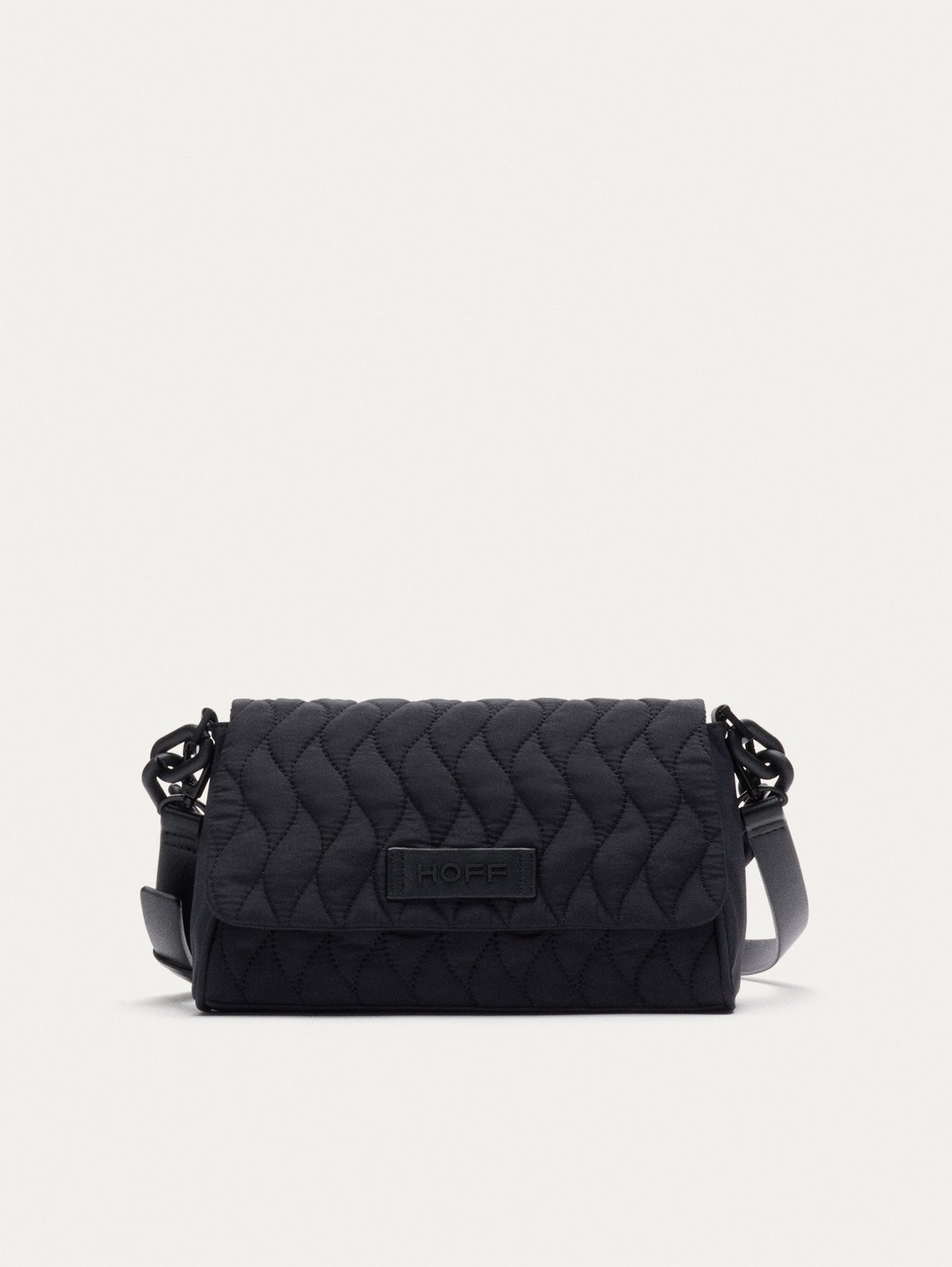 BOLSO ACOLCHADO NYLON QUILT NEGRO