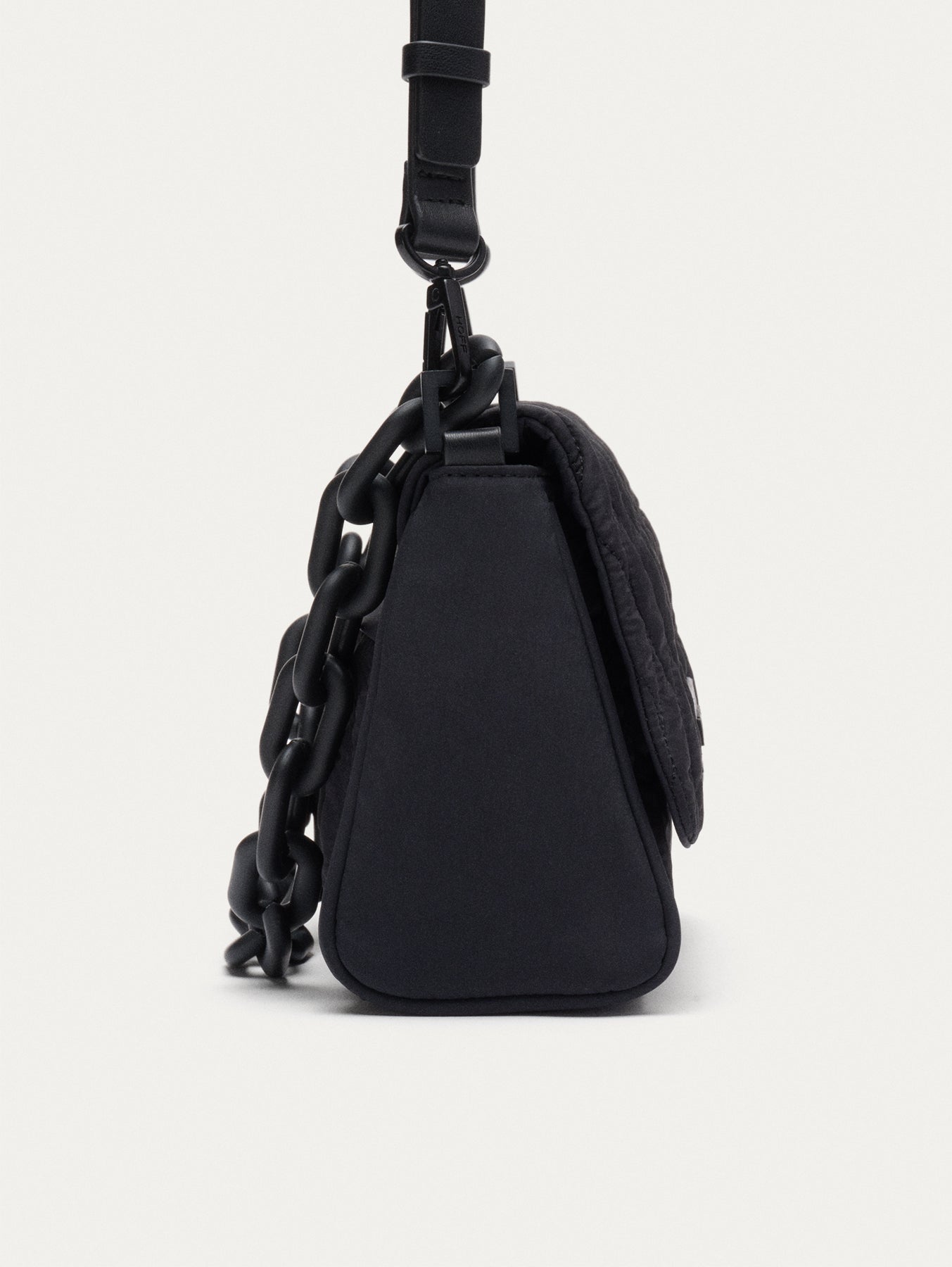 BOLSO ACOLCHADO NYLON QUILT NEGRO