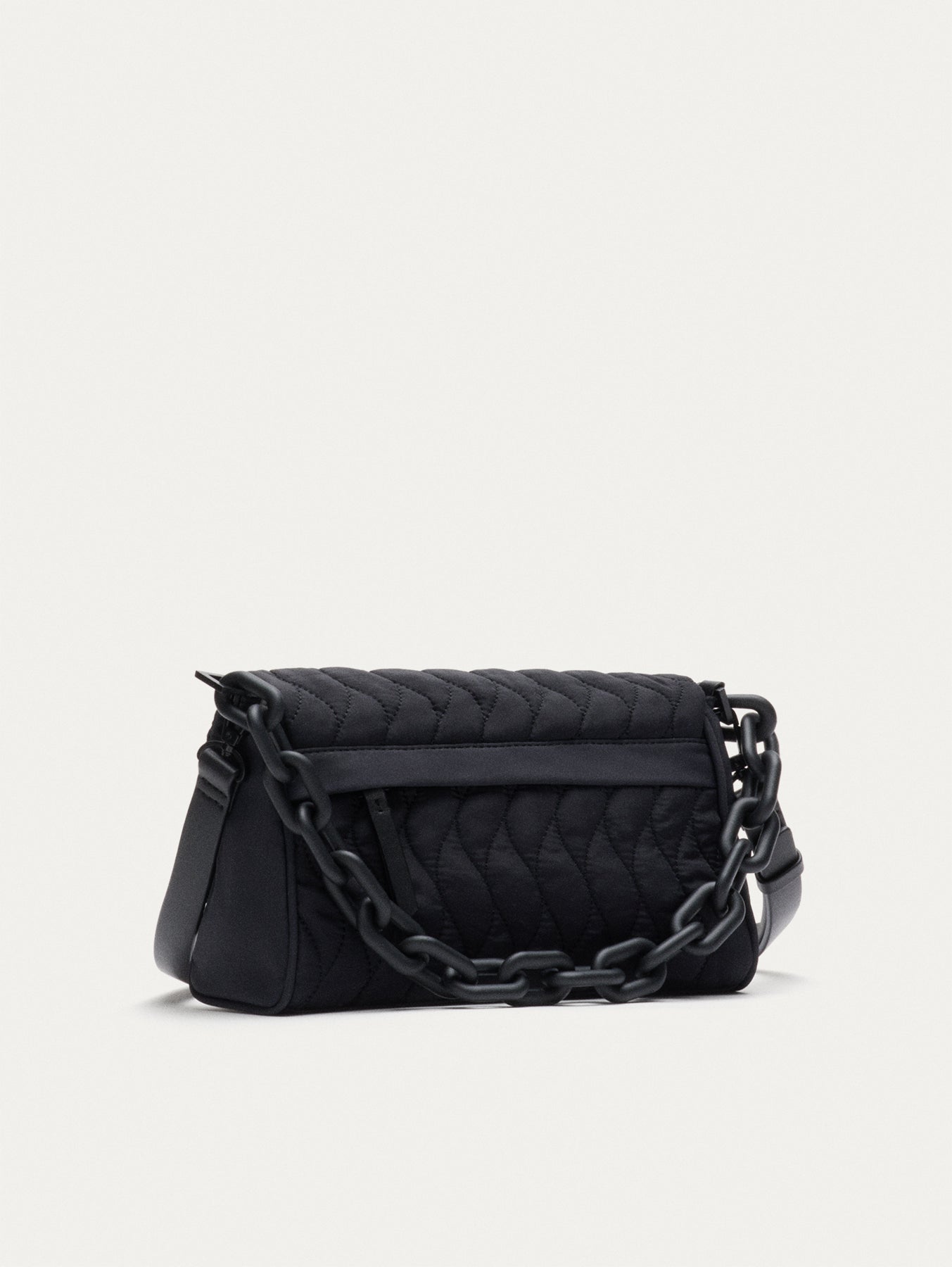 BOLSO ACOLCHADO NYLON QUILT NEGRO