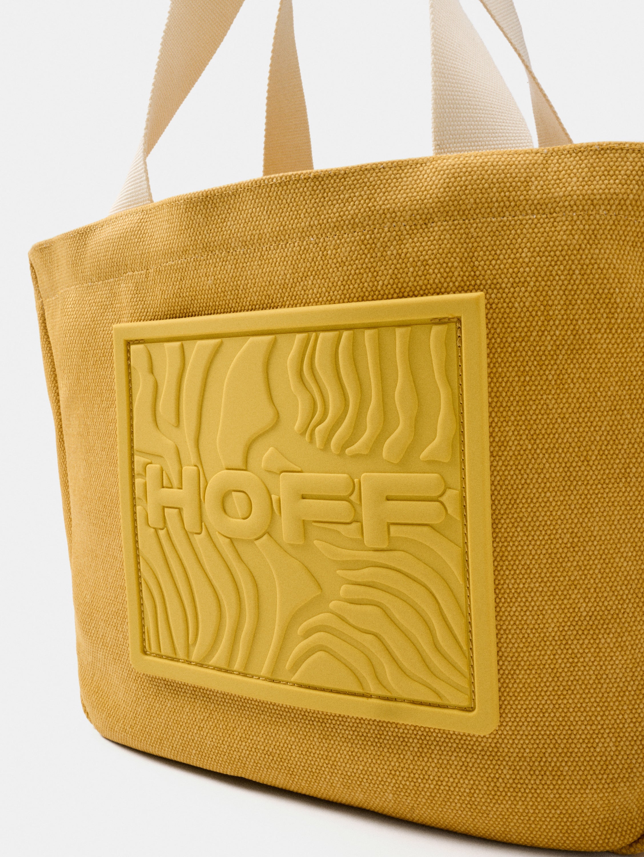 SHOPPER CANVAS CALANQUES AMARILLO