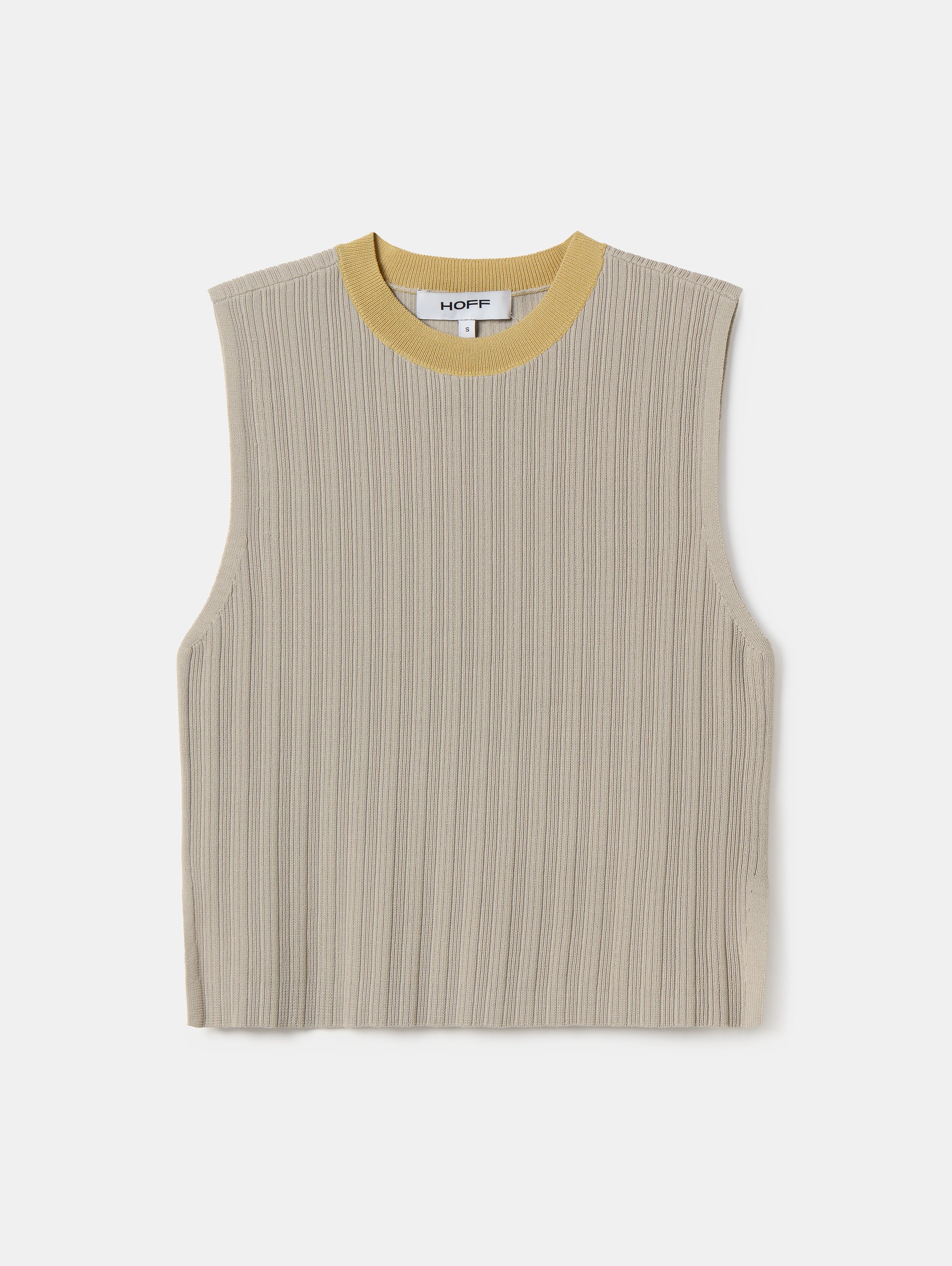 TOP TRICOT BEIGE