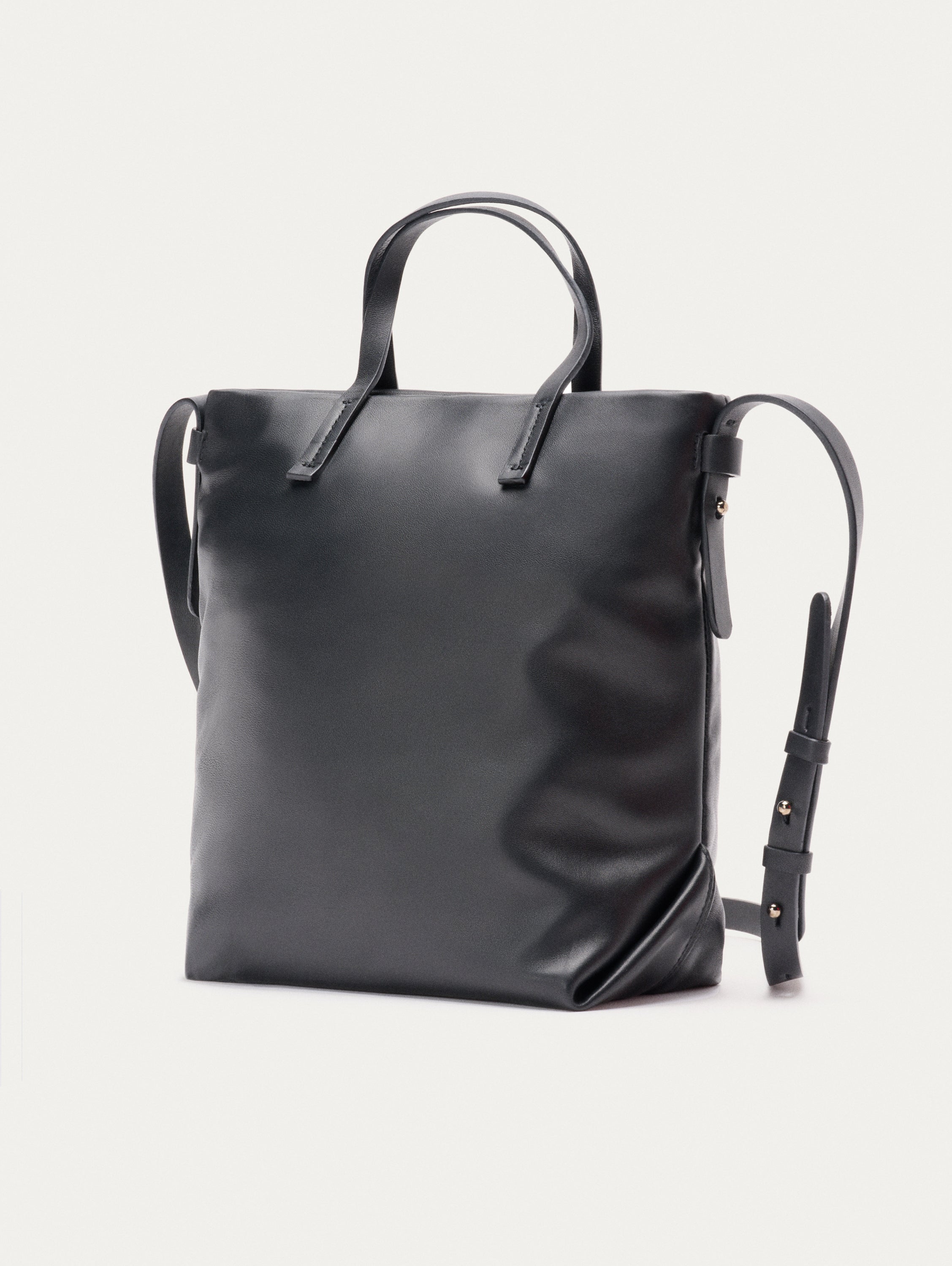 SHOPPER PIEL ARCADE NEGRO