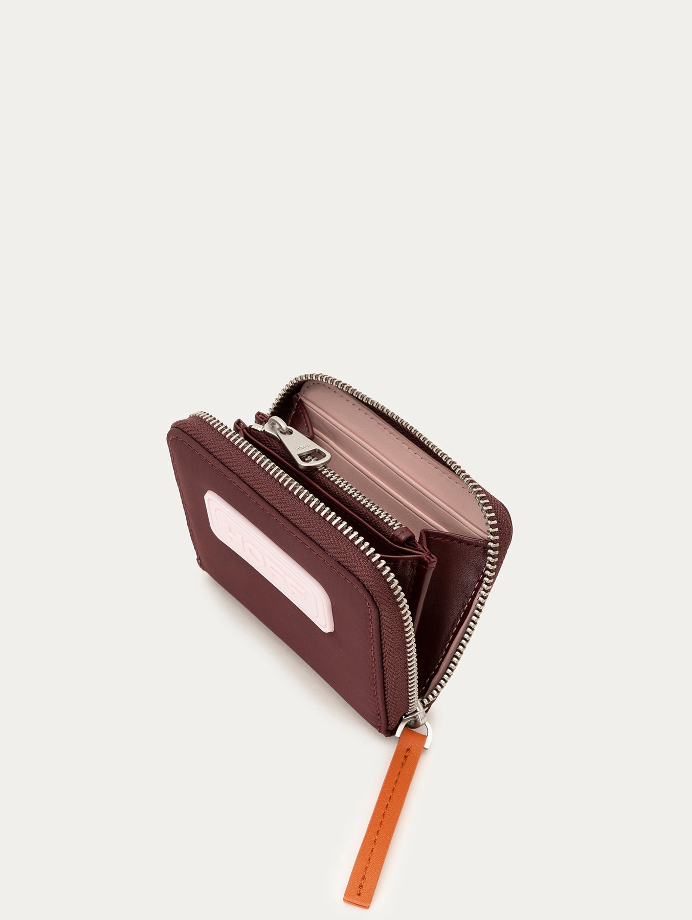 CARTERA MIDI NYLON BURDEOS