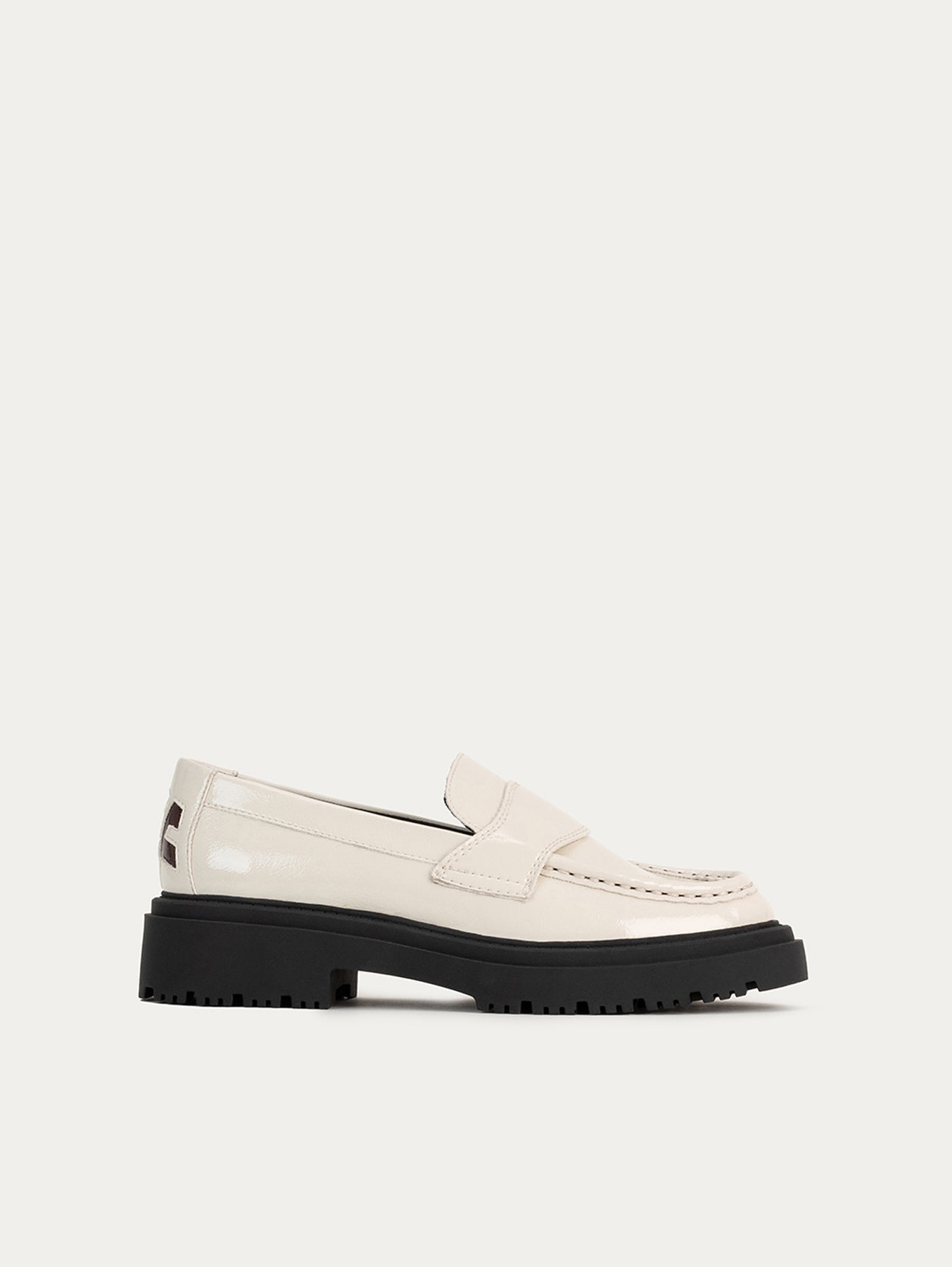 MOCASIN SCHOOL OFF WHITE