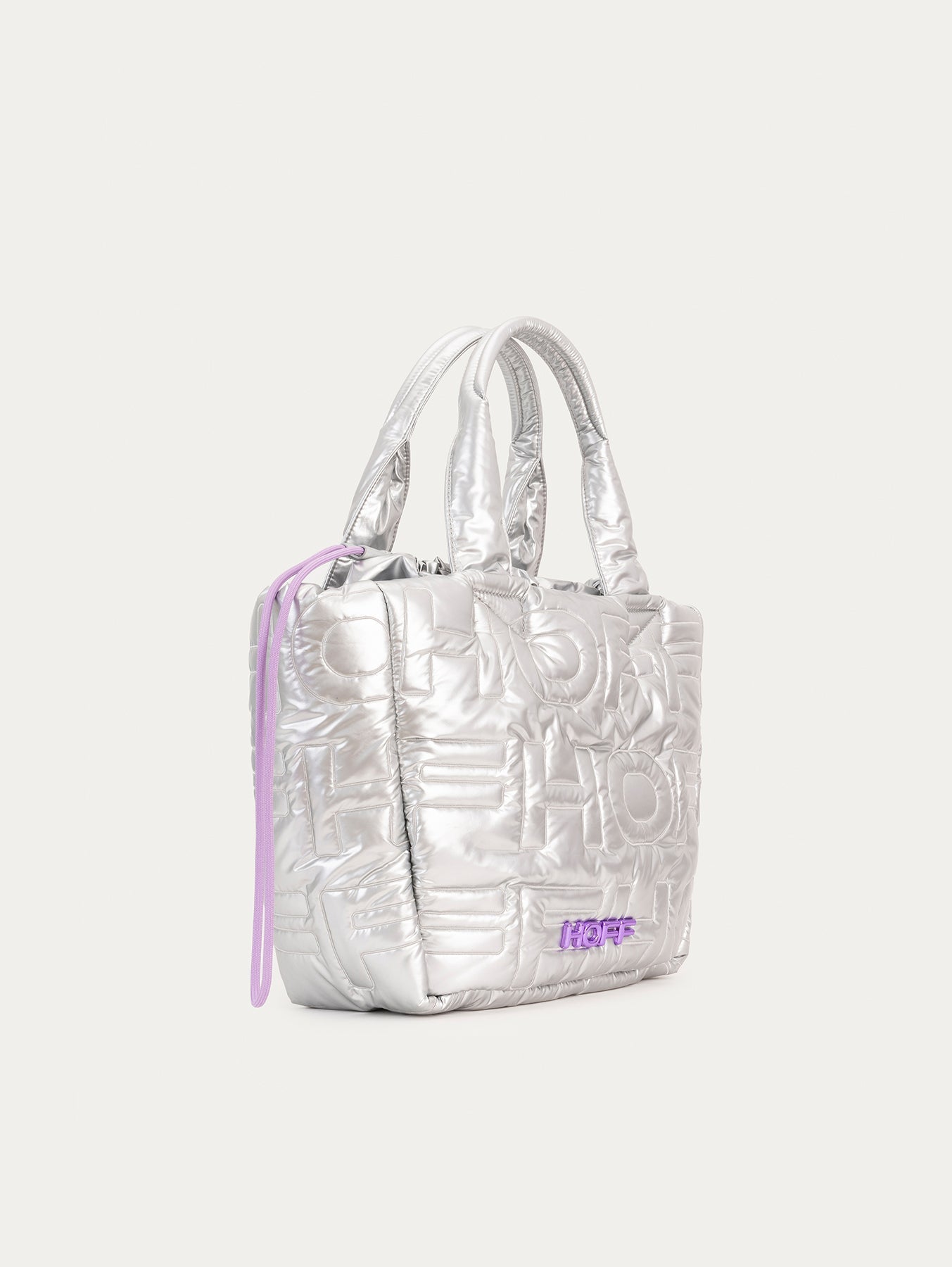 SHOPPER RAINIER NYLON PLATA