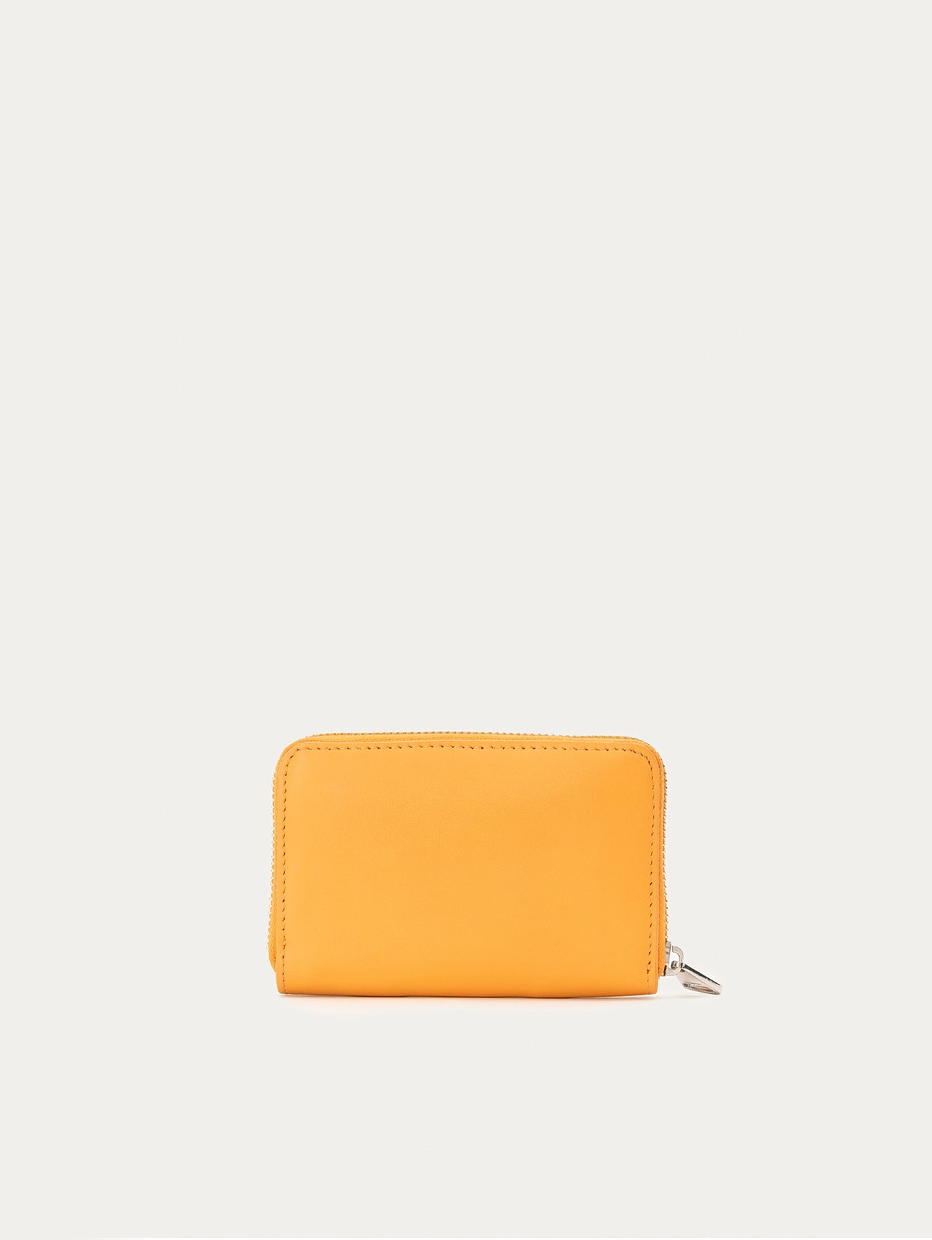 CARTERA PIEL NARANJA